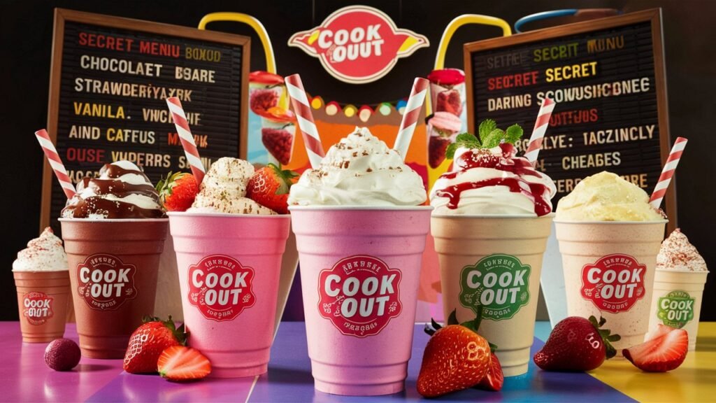 cookout milkshake flavors